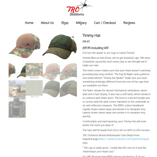Veteran Owned Business: TRC Outdoors